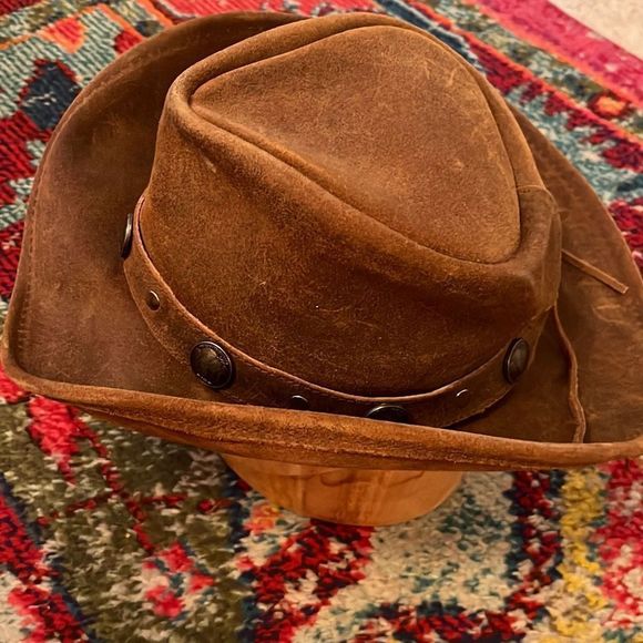 Minnetonka Buffalo Nickel Leather Hat - Picture 7 of 11